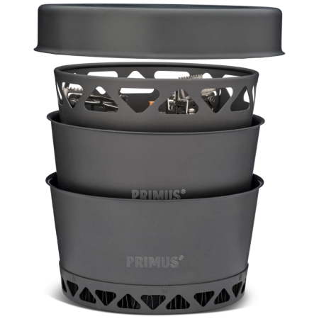 Комплект за готвене Primus Primetech Stove Set II 2x1.3 L w. pan