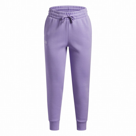 Детски анцуг Under Armour Rival Fleece Joggers-PPL лилав Purple