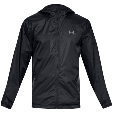 Мъжко яке Under Armour Forefront Rain Jacket черен Black//Steel