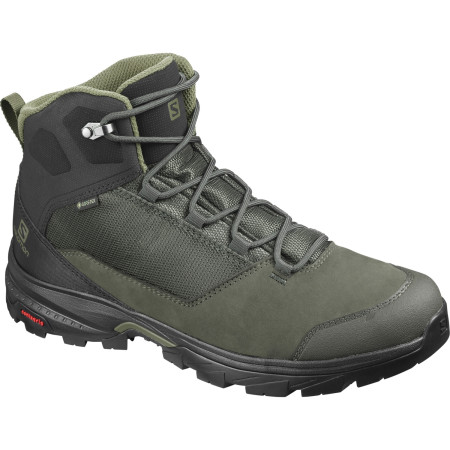 Мъжки обувки Salomon Outward Gtx черен/зелен Peat
