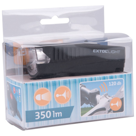 Предна светлина Extol 350lm