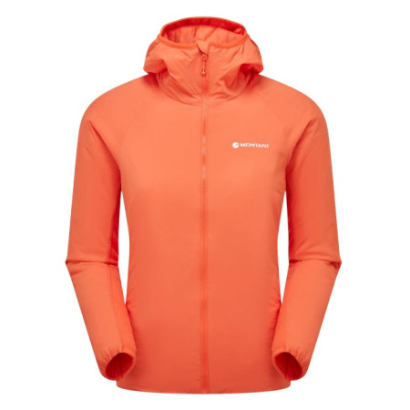 Дамско зимно яке Montane F Sirocco Hoodie оранжев TIGERLILY