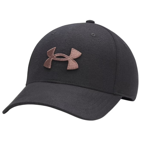 Шапка с козирка Under Armour M'S Brushed Blitzing черен GalaxyBlack/SierraTaupe