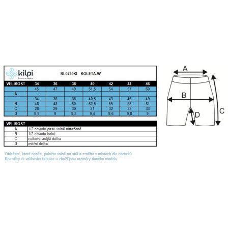 Дамски къси панталони Kilpi Koleta-W