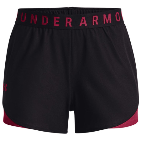 Дамски къси панталони Under Armour Play Up Shorts 3.0 черен/червен BLK
