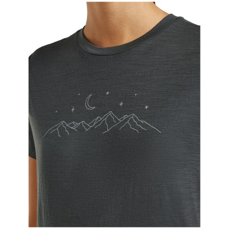 Дамска тениска Icebreaker Women Merino 150 Tech Lite SS Tee Sparkling Stars