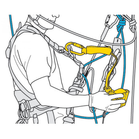 Спирачка Petzl ASAP LOCK