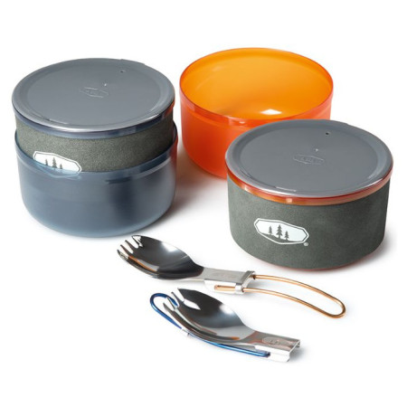 Комплект прибори GSI Outdoors Halulite Dualist