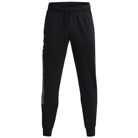 Мъжки панталони Under Armour Rival FLC Graphic Jogger черен