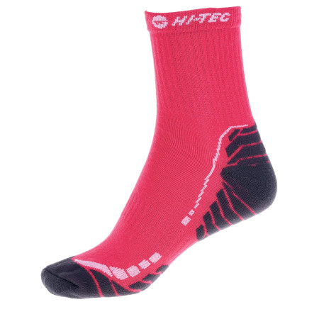 Дамски чорапи Hi-Tec Voren розов RaspberryRed/DarkGray/Fuchsia