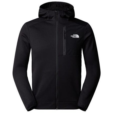 Функционален мъжки суитшърт The North Face M Mountain Athletics Fleece Full Zip Jac черен Tnf Black
