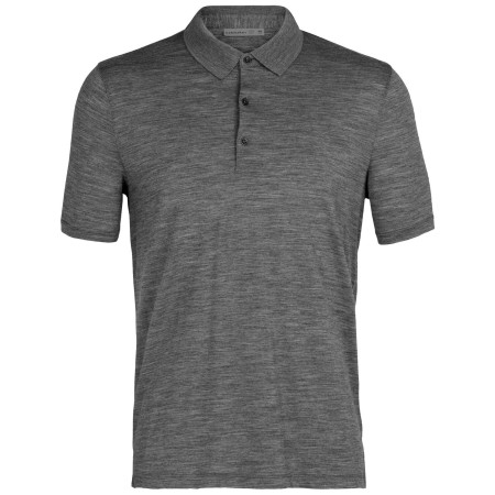 Мъжка тениска Icebreaker Men Tech Lite II SS Polo сив