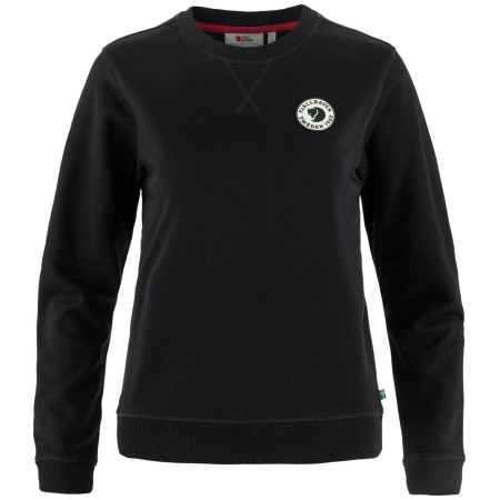 Дамски суитшърт Fjällräven 1960 Logo Badge Sweater W черен Black