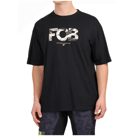 Мъжка тениска 4F Tshirt M3569 черен Deep Black