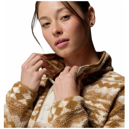 Дамски суитшърт Columbia Helvetia™ II Printed Cropped Half Snap