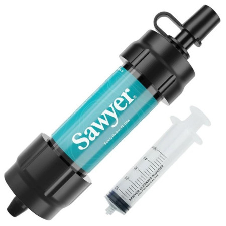 Воден филтър Sawyer Mini Filter Turquoise светло син Turquoise