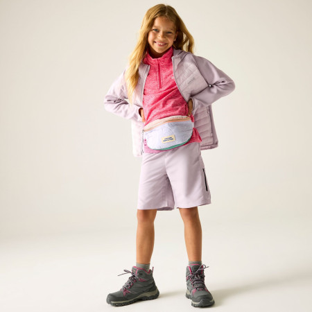 Детско яке Regatta Junior Andreson Hybrid PowLilPinHze