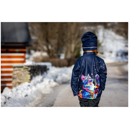 Детски суитшърт WAMU Dark Purple