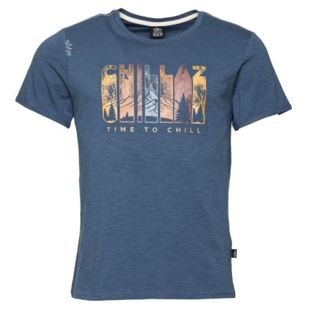 Мъжка тениска Chillaz Time to Chill тъмно син dark blue