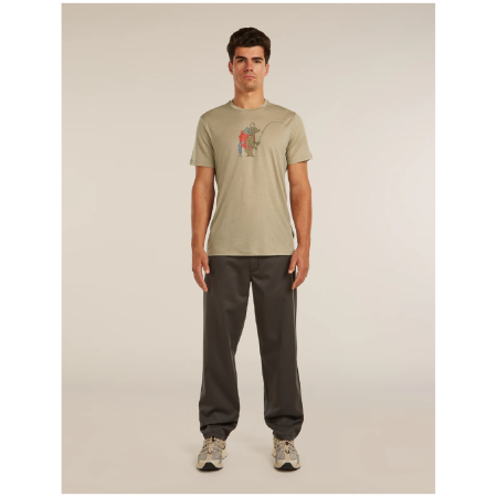 Функционална мъжка тениска Icebreaker Merino 150 Tech Lite SS Tee Bear Catch