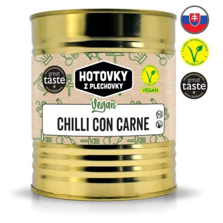 Основно ястие Hotovky z plechovky ВЕГАН Chili con carne 800г