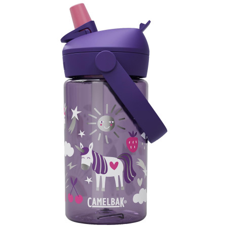 Бутилка Camelbak Thrive Flip Straw Kids 0,4l лилав Unicorn Party
