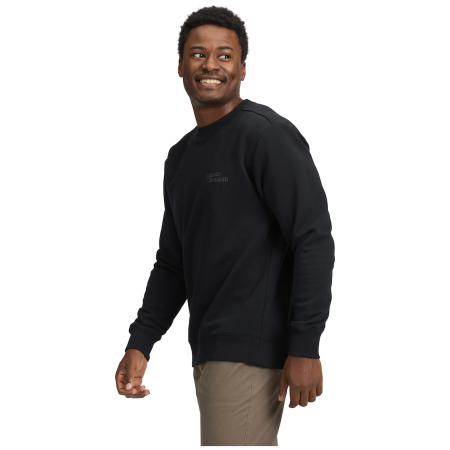 Мъжки суитшърт Black Diamond M Mini Stacked Crewneck