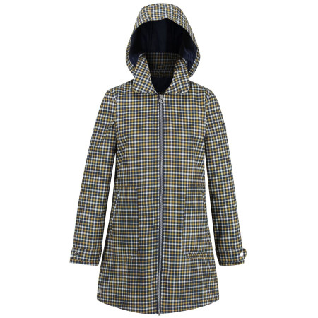 Дамско палто Regatta Celinda синьо/бял Nvy/Mustrdsd