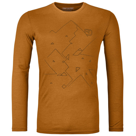 Мъжка тениска Ortovox 185 Merino Tangram Ls M
