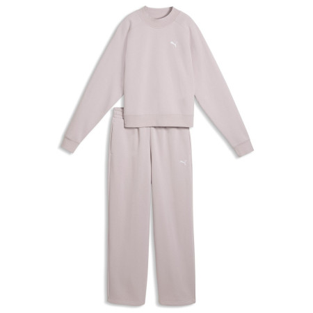 Tepláková souprava Puma Loungewear Standard Sweat Suitt FL розов Misty Pink