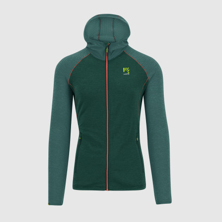 Мъжки суитшърт Karpos Ambrizzola Full-Zip Hoodie зелен