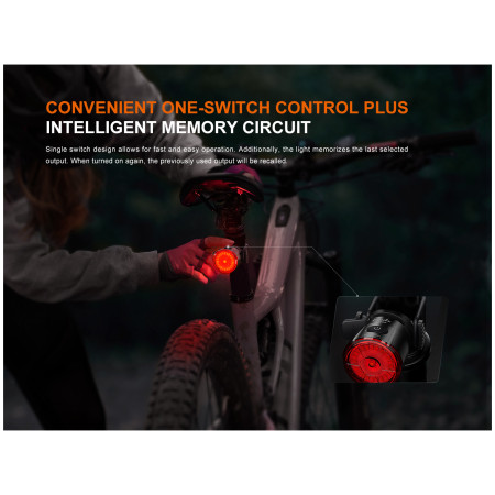 Задна мигаща светлина Fenix BC06R