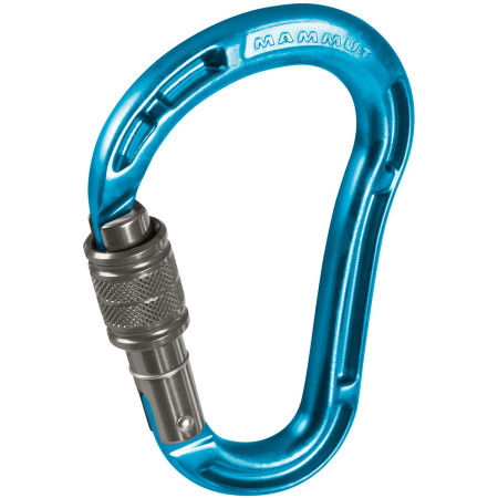 Карабинер Mammut Bionic HMS Screw Gate син aqua
