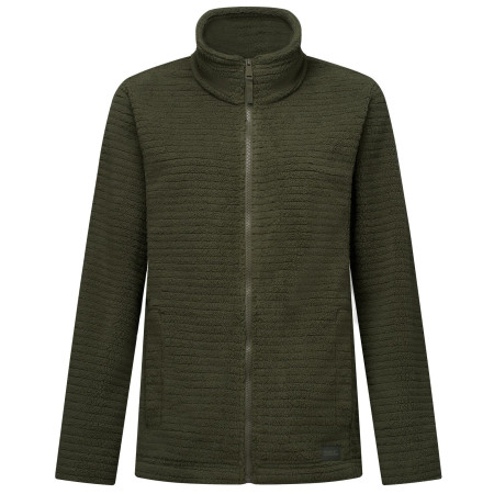 Дамски суитшърт Regatta Heidy Full Zip тъмно зелен Dark Khaki