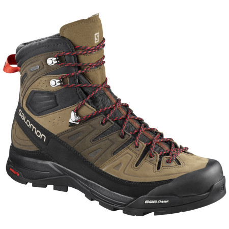 Мъжки обувки Salomon X Alp High Ltr Gtx® кафяв SlateBlack/Tear/FieryRed