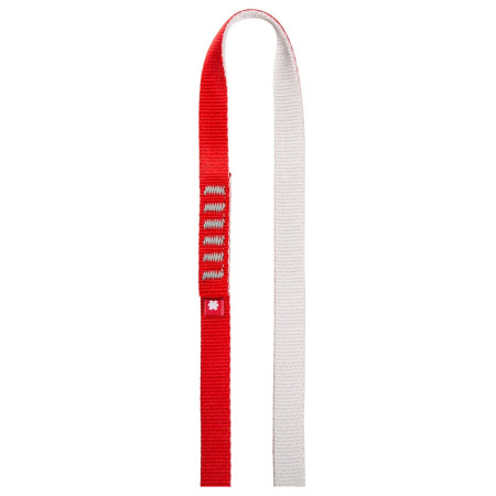 Примка Ocún O-SLING ECO-PES 16 mm 100 cm бяло/червен