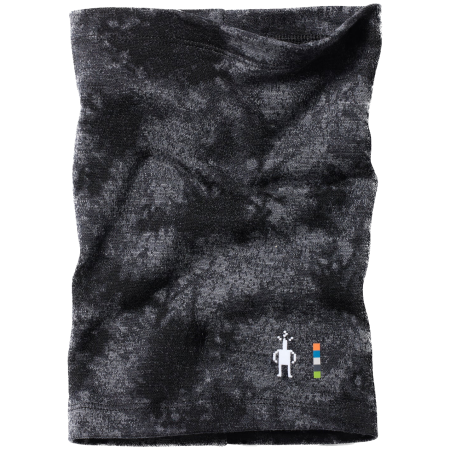 Детска шал яка Smartwool Kids' Thermal Merino Neck Gaiter черен Black Tie Dye