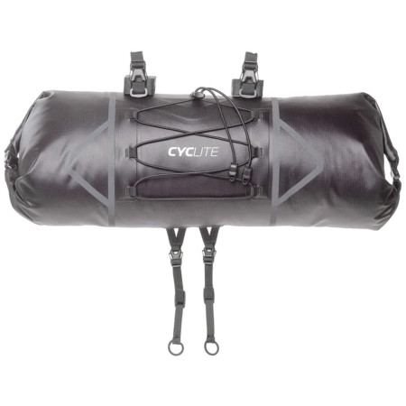 Чанта за кормило Cyclite Handle Bar Roll Bag черен černá
