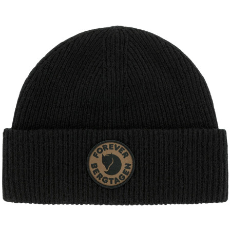 Зимна шапка Fjällräven Bergtagen Forever Wool Beanie черен Black