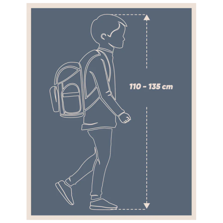 Ученическа раница за 1-ви - 4-ви клас Baagl Zippy