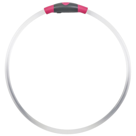 Светещ нашийник за куче Nite Ize NiteHowl® Rechargeable LED Safety Necklace розов Tie Dye Pink
