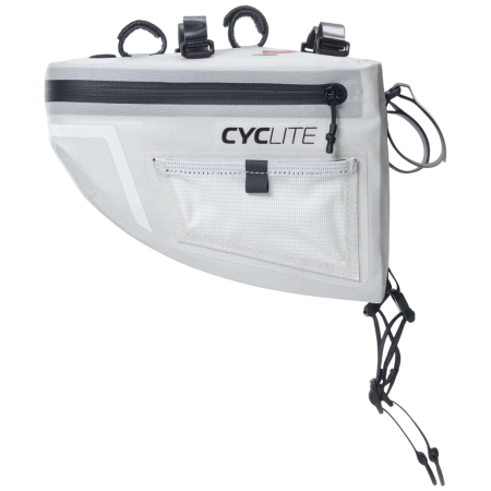 Чанта за кормило Cyclite Handle Bar Aero Bag бял bílá