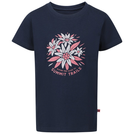 Детска тениска Alpine Pro Dallo 3 Moonlit Ocean тъмно син MOONLIT OCEAN VARIANTA PA