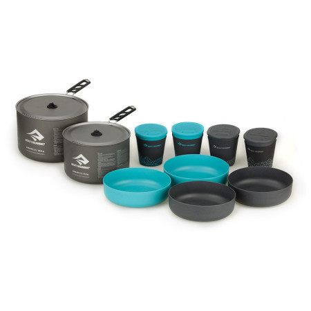 Комплект прибори Sea to Summit Alpha Set 4.2 сив/син
