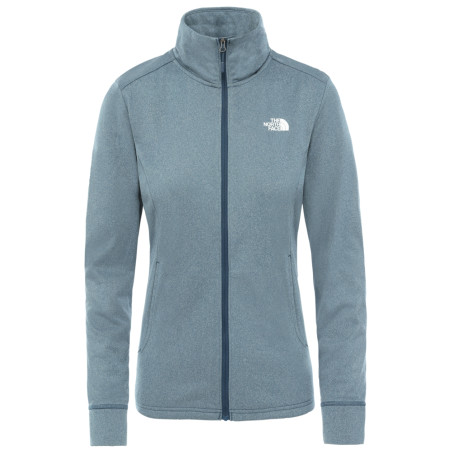 Дамски суитшърт The North Face W Quest Full Zip Midlayer светло сив VanadisGreyWhiteHeathr