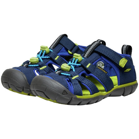 Детски сандали Keen Seacamp II Cnx Children Naval Academy/Chartreuse