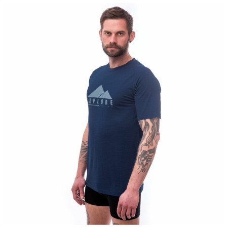 Мъжка тениска Sensor Merino Air Pt Explore
