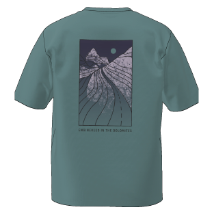 Функционална мъжка тениска Salewa Eagle Sunset Loose T-Shirt M