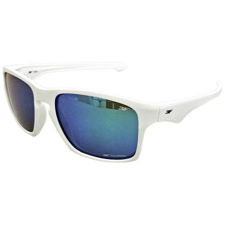 Слънчеви очила 3F Guard бял/зелен 3008 white/green