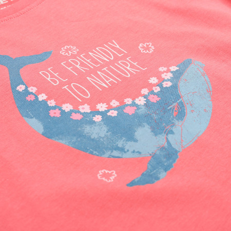 Детска тениска Alpine Pro Termeso 2 Coral